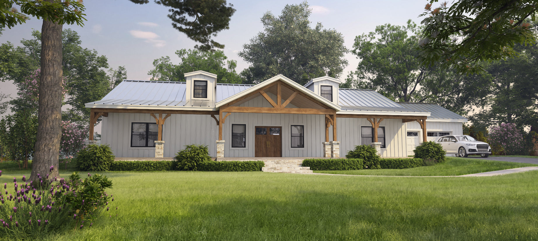 Aspen #1 Plan (4/2.5/2 2,243 SF)