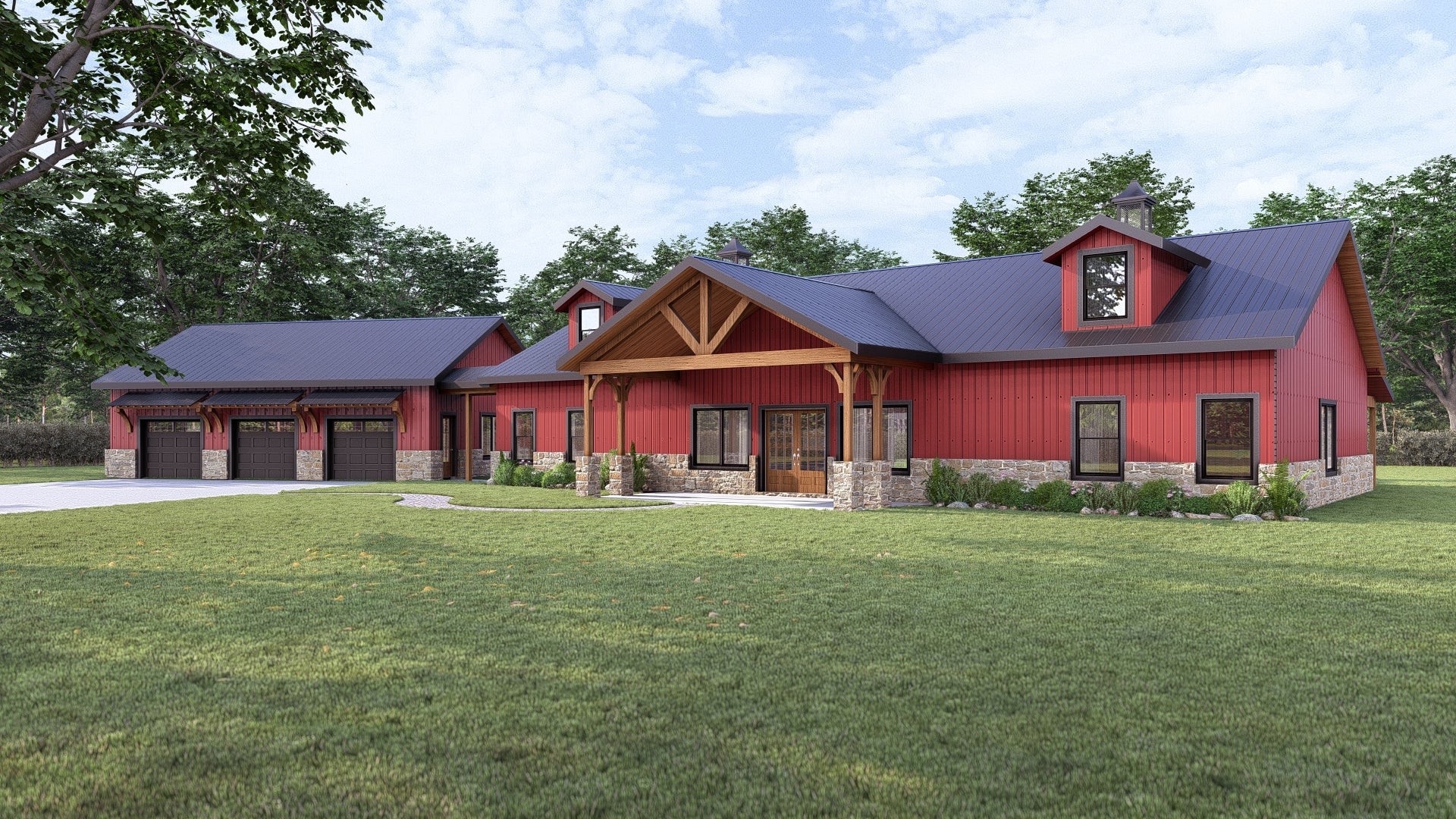 Aspen #3 Plan (4/2.5/4 2,663 SF)