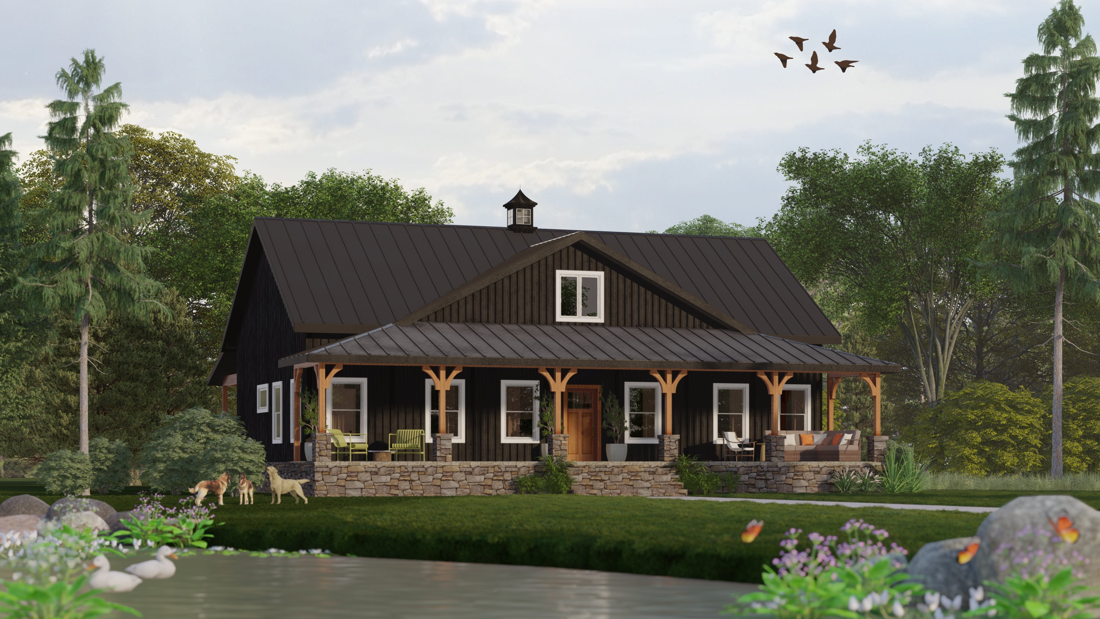 Lotus Plan (3/2.5/0 1,500 SF)