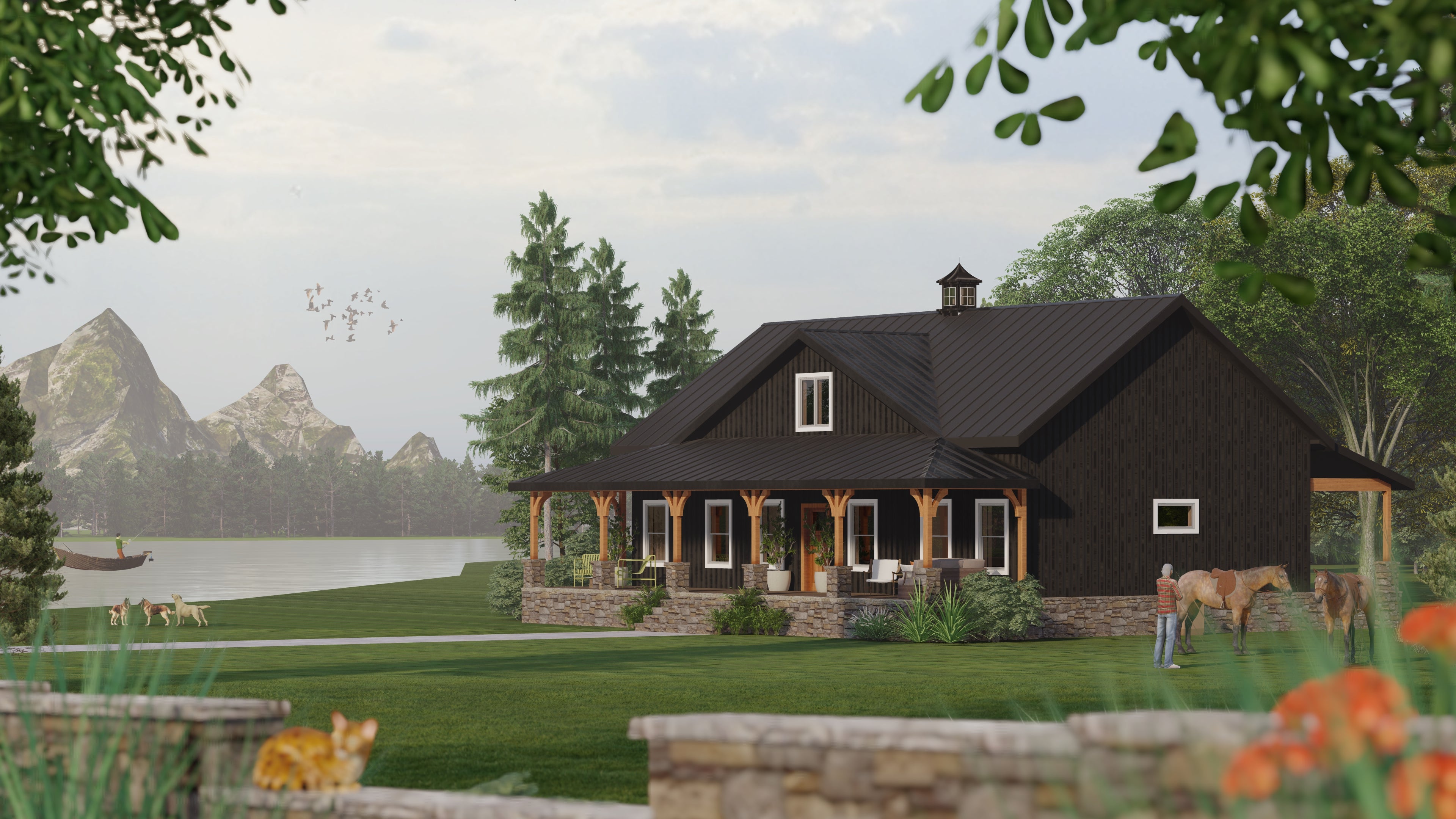 Lotus Plan (3/2.5/0 1,500 SF)