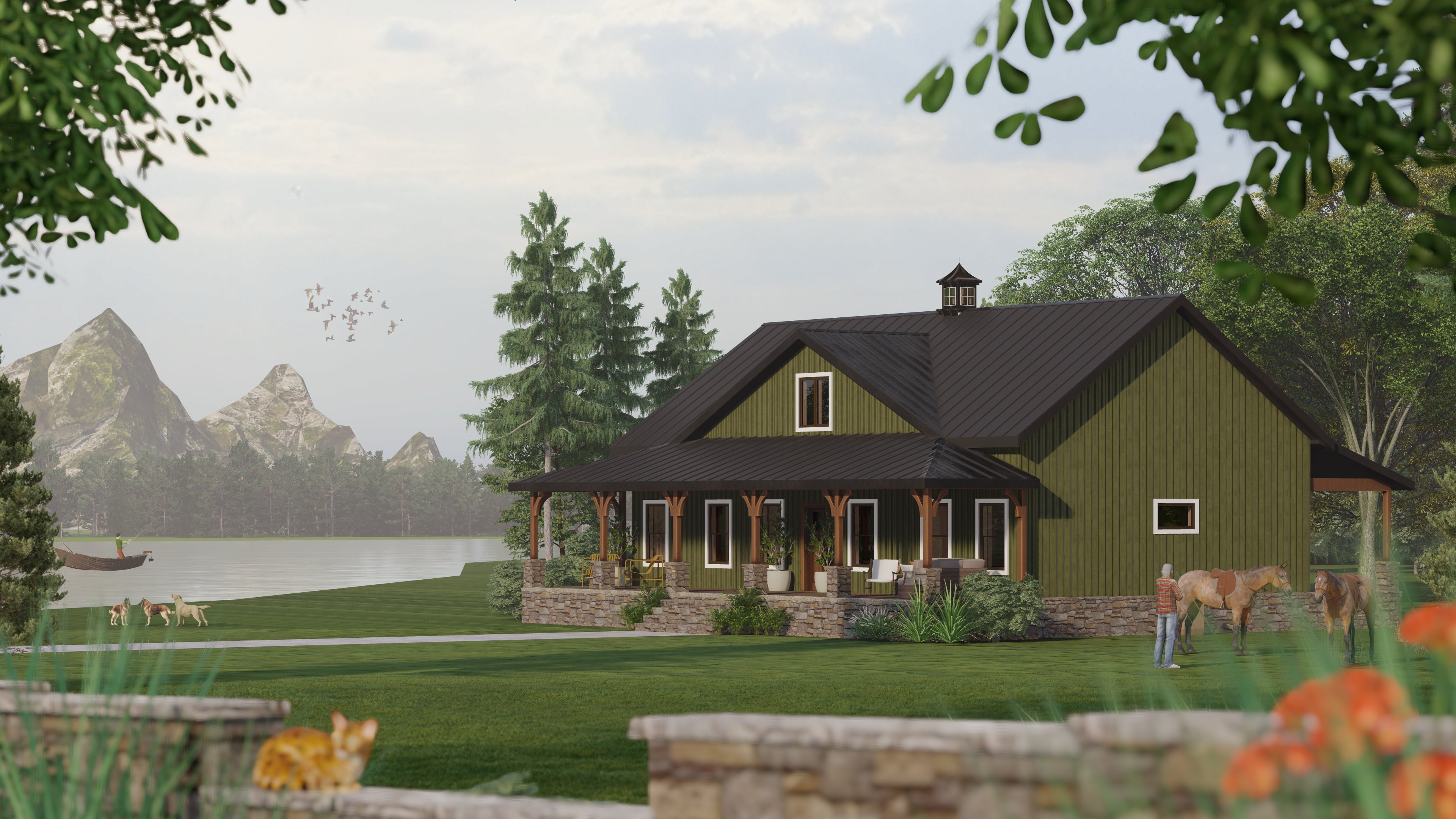 Lotus Plan (3/2.5/0 1,500 SF)