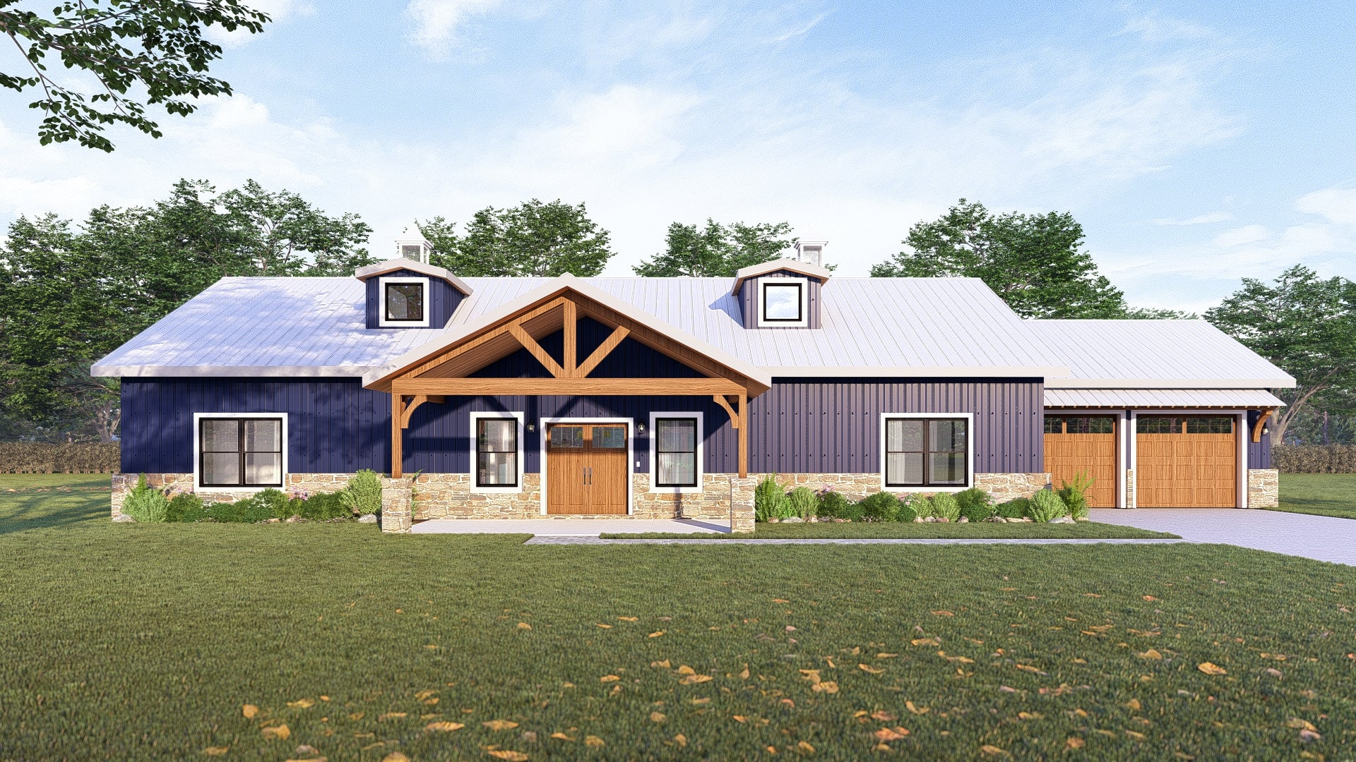 Aspen #2 Plan (4/2.5/2 2,376 SF)