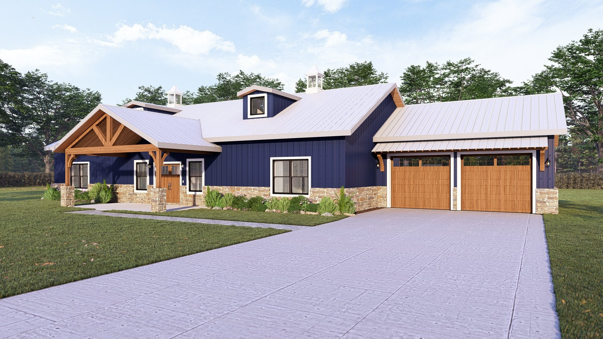 Aspen #2 Plan (4/2.5/2 2,376 SF)