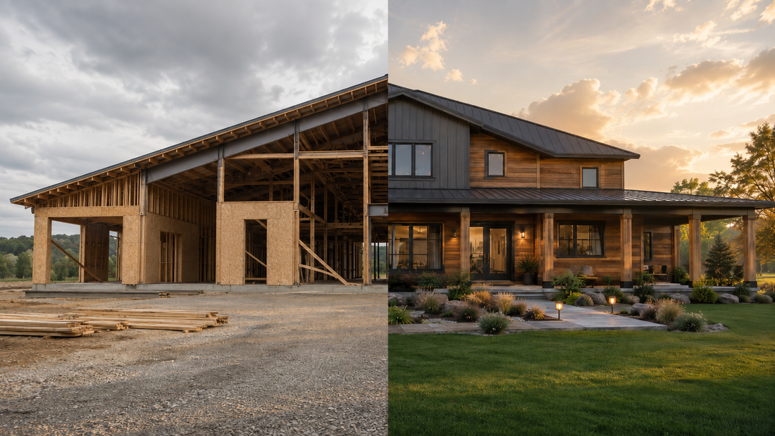 Barndominium Kits vs Barndominium Plans: What a Kit Actually Includes