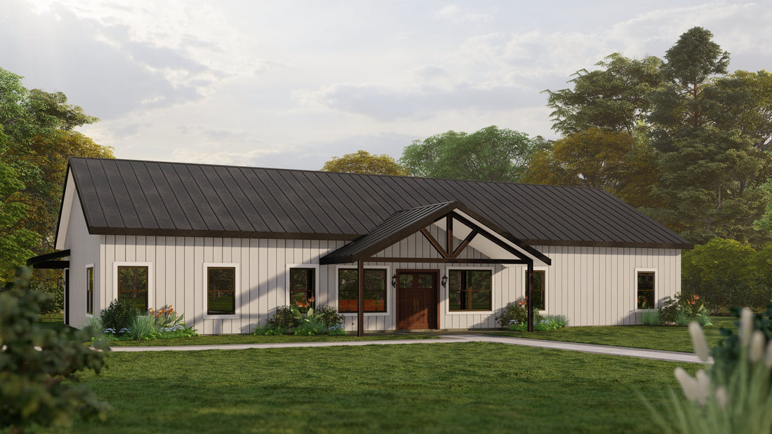 The Cedar Modern Barndominium Plan: Floor Plan Details and What to Expect