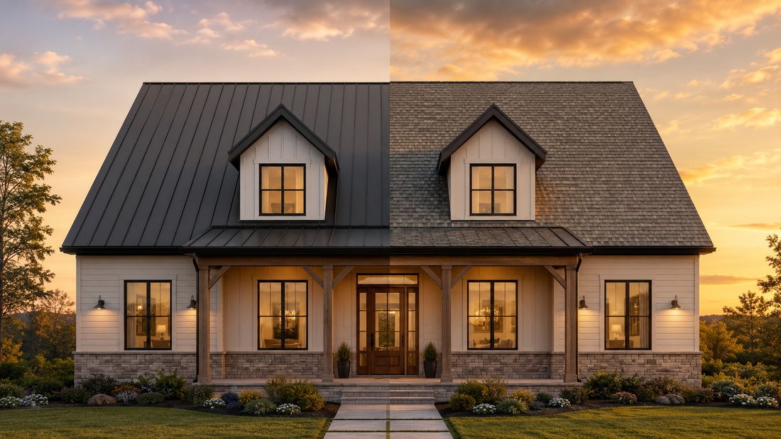 Metal Roof or Asphalt Shingles? Cost, Lifespan, and the Noise Question