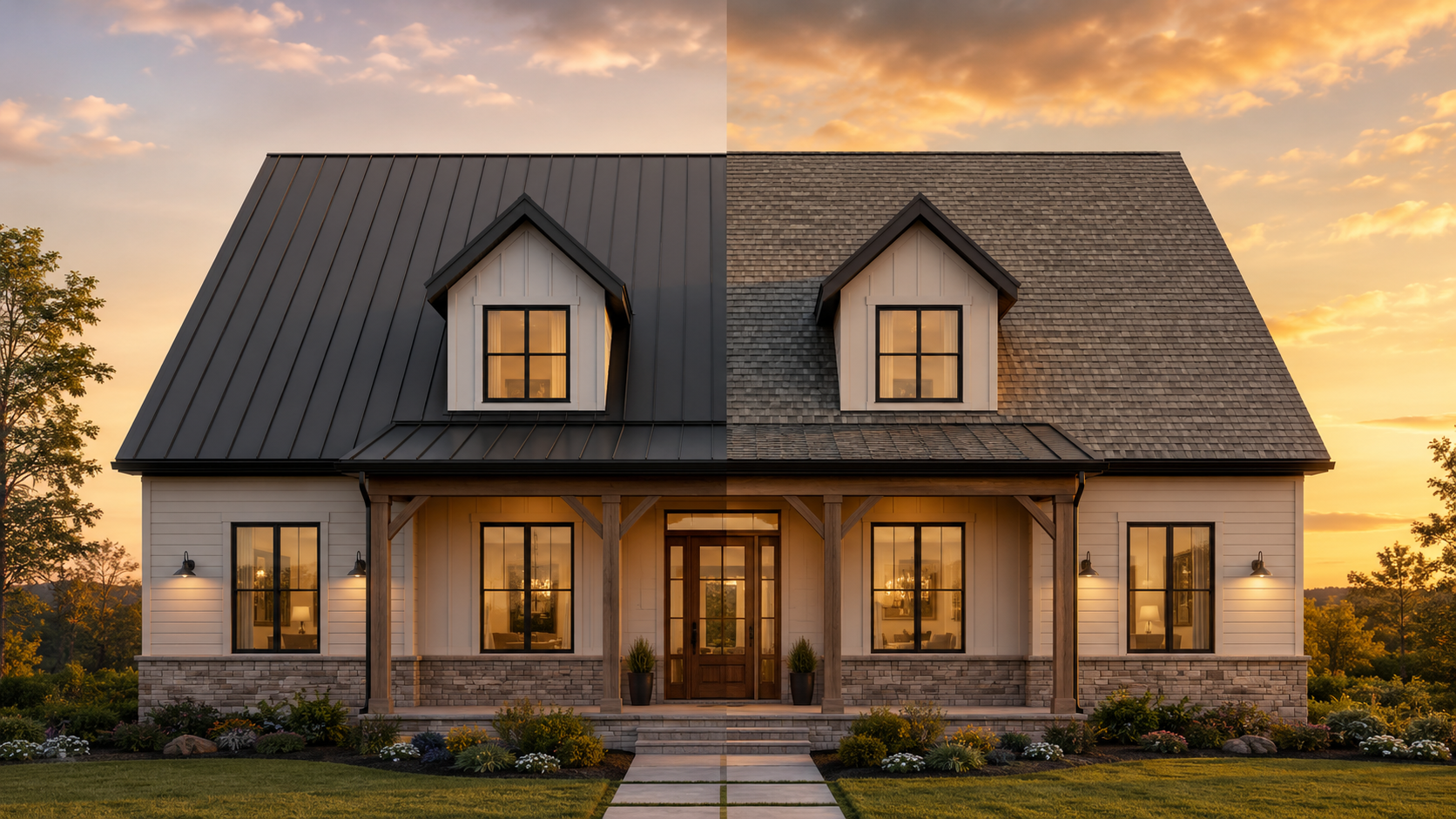 Metal Roof or Asphalt Shingles? Cost, Lifespan, and the Noise Question