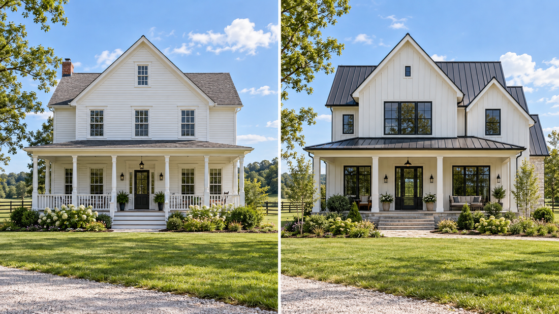 Modern Farmhouse vs Traditional Farmhouse: What Is the Difference?