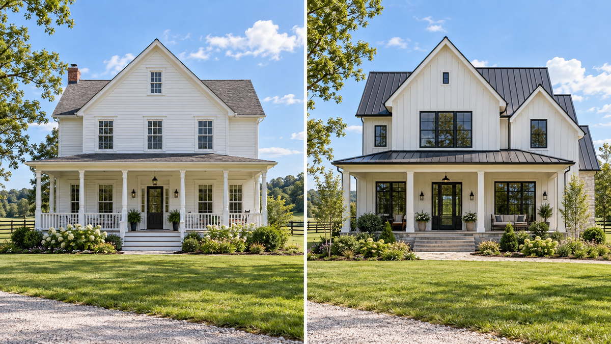Modern Farmhouse vs Traditional Farmhouse: What Is the Difference?