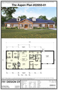 Aspen #1 Plan (4/2.5/2 2,244 SF)