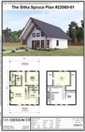 Sitka Spruce Plan (1/1/0 1,350 SF)