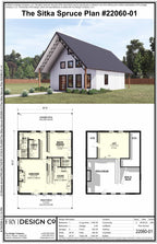 Sitka Spruce Plan (1/1/0 1,350 SF)