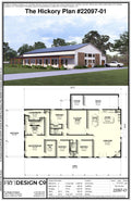 Hickory Plan (4/3/1 3,309 SF)