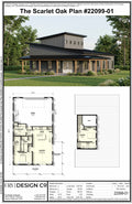 Scarlet Oak Plan (2/2/2 1,403 SF)