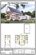 Hosta Plan (3/3/3 2,368 SF)