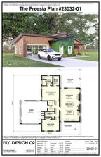 Freesia Plan (2/2/2 1,475 SF)