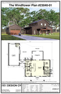 Windflower Plan (2/2.5/4 1,350 SF)