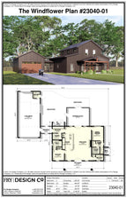 Windflower Plan (2/2.5/4 1,350 SF)