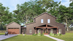 Windflower Plan (2/2.5/4 1,350 SF)