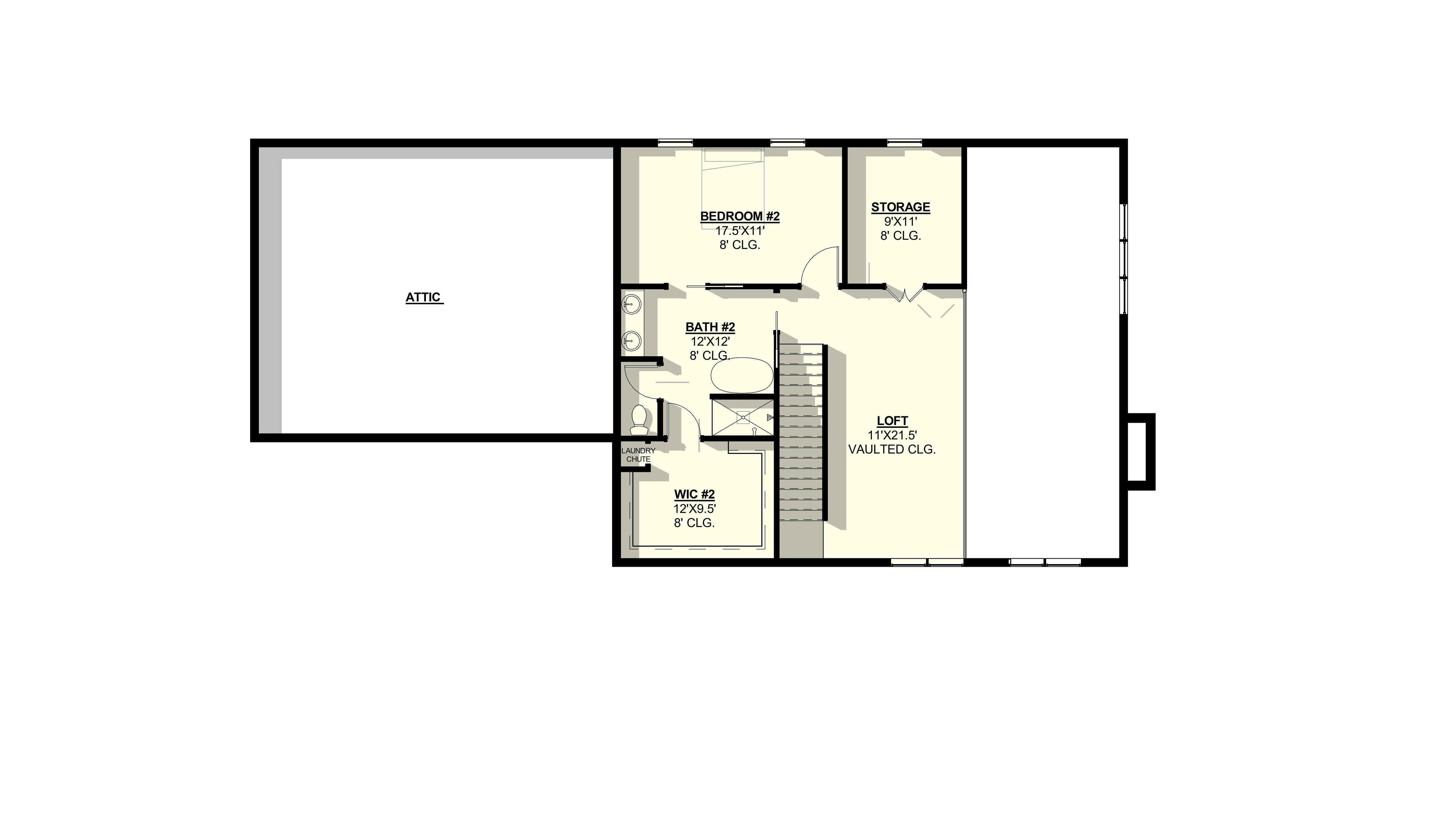 Aster Plan (2/2.5/2 2,286 SF)
