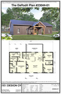 Daffodil Plan (3/2/0 1,890 SF)