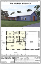 Iris Plan (3/2/3 1,617 SF)