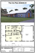 Iris Plan (3/2/3 1,617 SF)