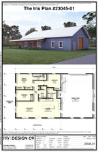 Iris Plan (3/2/3 1,617 SF)