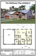 Wallflower Plan (3/2/3 1,841 SF)