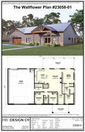 Wallflower Plan (3/2/3 1,841 SF)