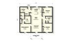 Canna Lily Plan (3/2/0 1,312 SF)