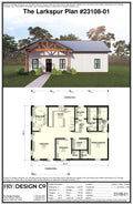 Larkspur Plan (2/2/0 1,120 SF)