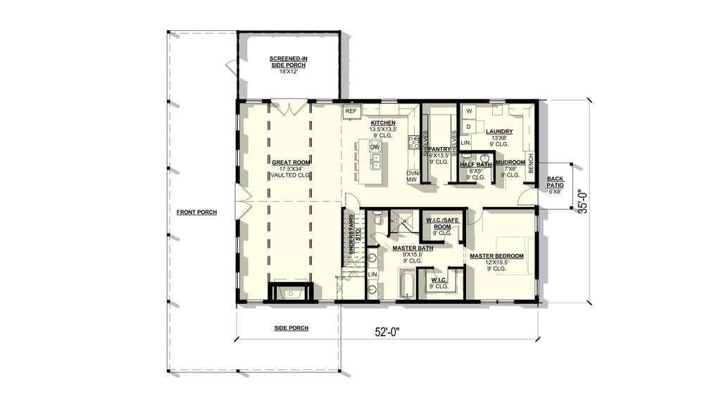 Begonia Plan (4/3.5/0 2,946 SF)