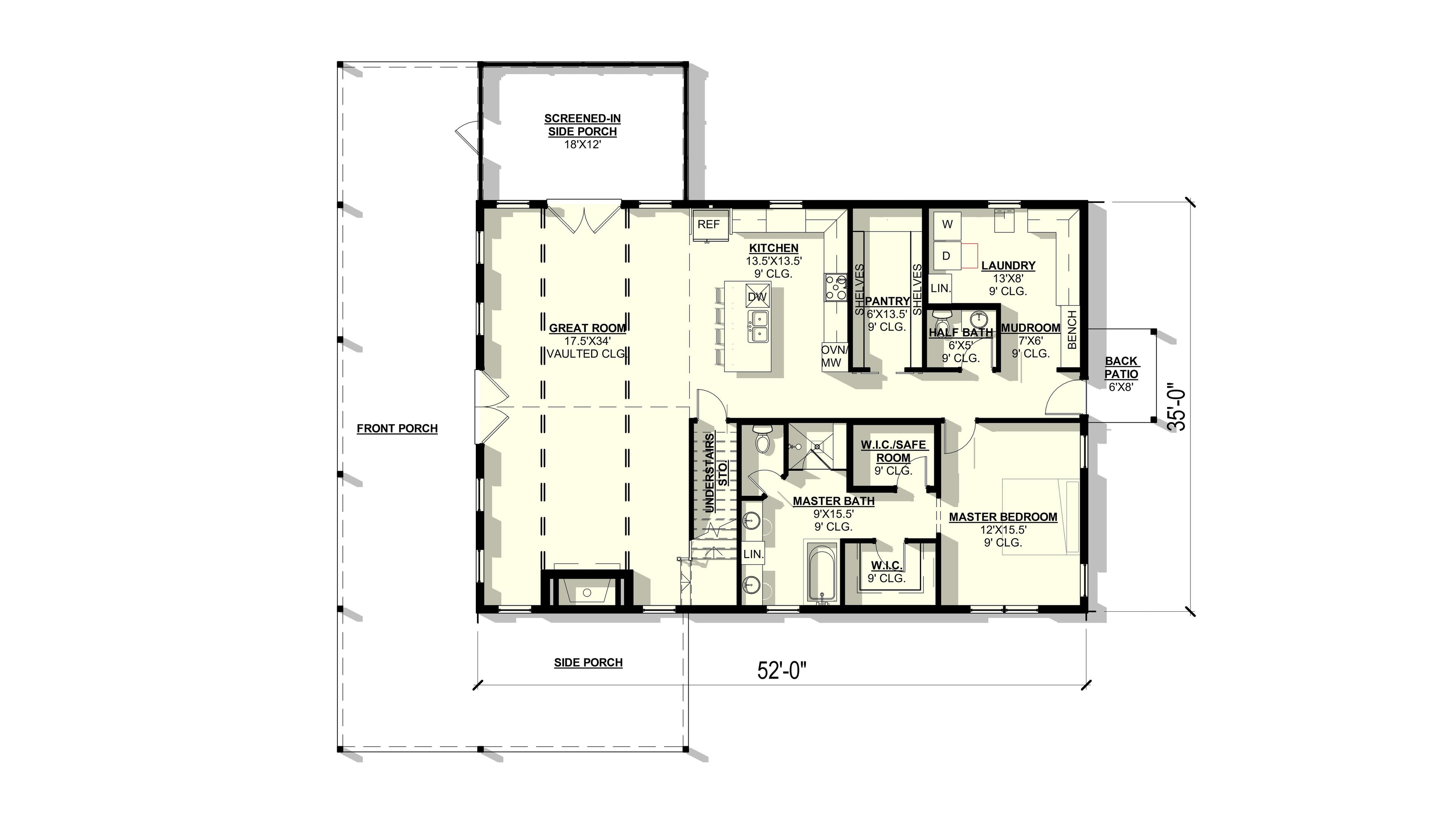 Begonia Plan (4/3.5/0 2,946 SF)