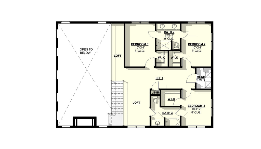 Begonia Plan (4/3.5/0 2,946 SF)