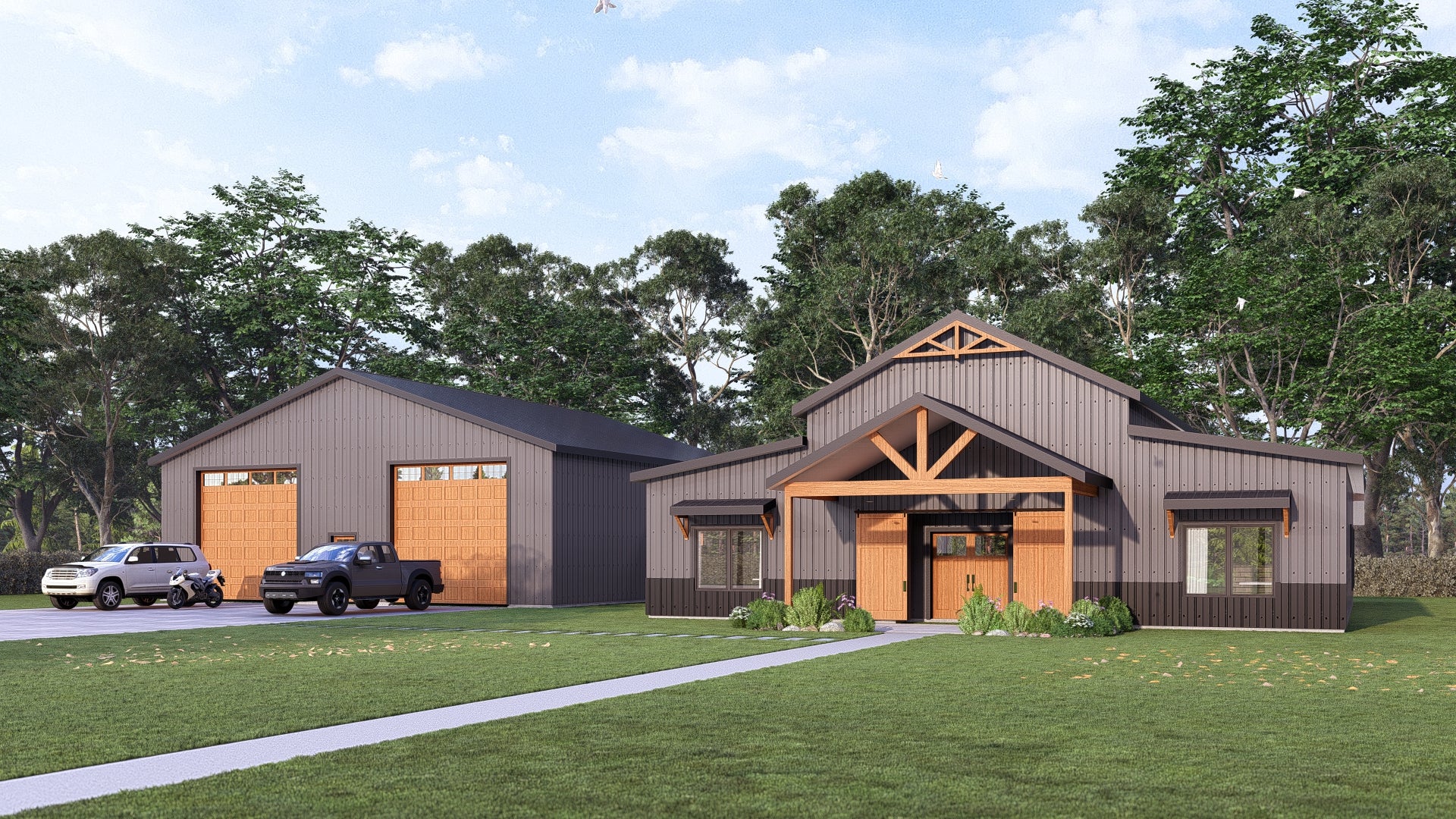 Baneberry Plan (3/3.5/3 2,552 SF)