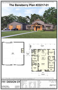 Baneberry Plan (3/3.5/3 2,552 SF)