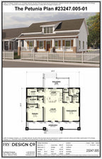 Petunia Plan (2/2/0 988 SF)
