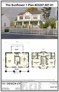 Sunflower #1 Plan (2/2.5/0 1,386 SF)