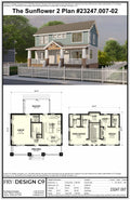 Sunflower #2 Plan (2/2.5/0 1,364 SF)