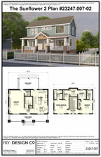 Sunflower #2 Plan (2/2.5/0 1,364 SF)