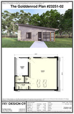Goldenrod Plan (0/1/0 723 SF)