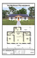 Mayflower Plan (2/2/0 896 SF)