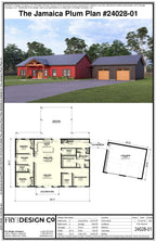 Jamaica Plum Plan (3/2/2 2,016 SF)