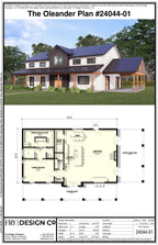 Oleander Plan (1/1.5/0 1,614 SF)