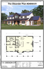 Oleander Plan (1/1.5/0 1,614 SF)