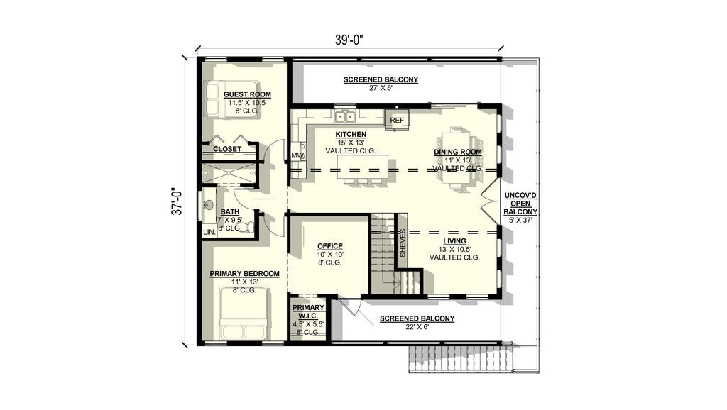 Snowdrop Plan (2/1.5/2 2,012 SF)