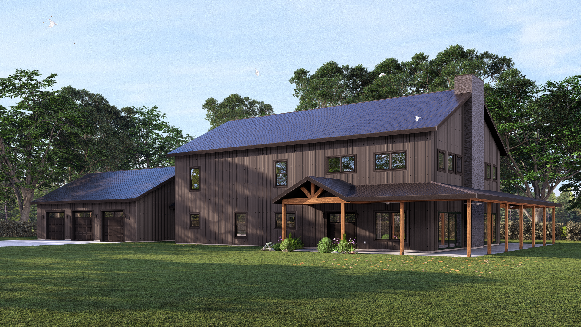 Morning Glory Plan (5/3.5/3 4,380 SF)