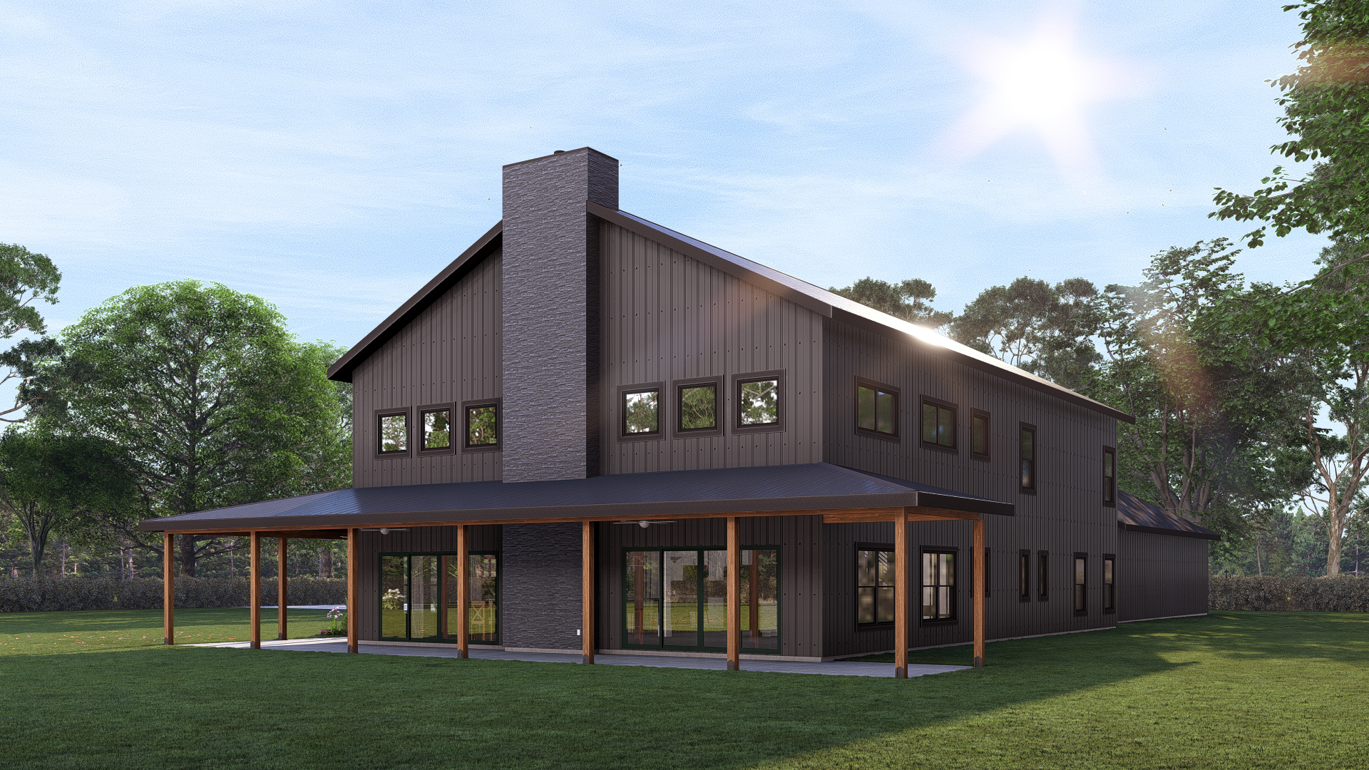 Morning Glory Plan (5/3.5/3 4,380 SF)