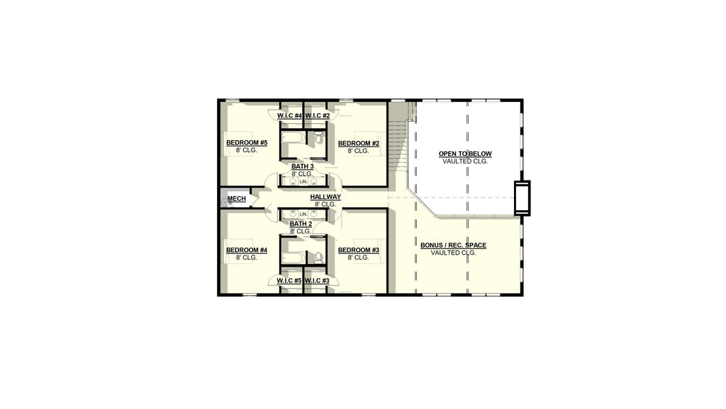 Morning Glory Plan (5/3.5/3 4,380 SF)